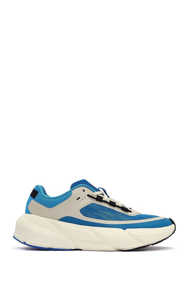 ACBC x DERİMOD Kadın Mavi Bağcıklı Kalın Tabanlı Sneaker 25SFD43516F - 1