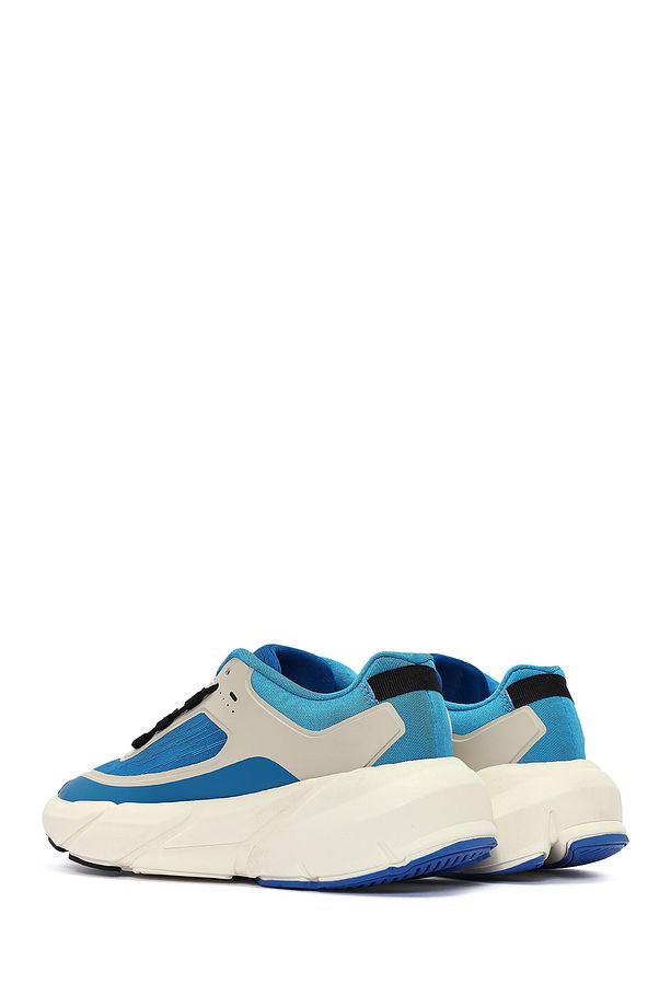 ACBC x DERİMOD Kadın Mavi Bağcıklı Kalın Tabanlı Sneaker 25SFD43516F - 5