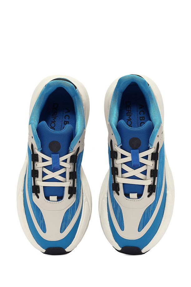 ACBC x DERİMOD Kadın Mavi Bağcıklı Kalın Tabanlı Sneaker 25SFD43516F - 7