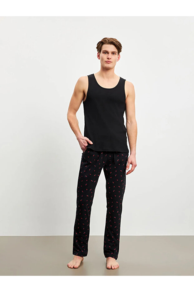 Standart Kalıp Erkek Pijama Alt - 2