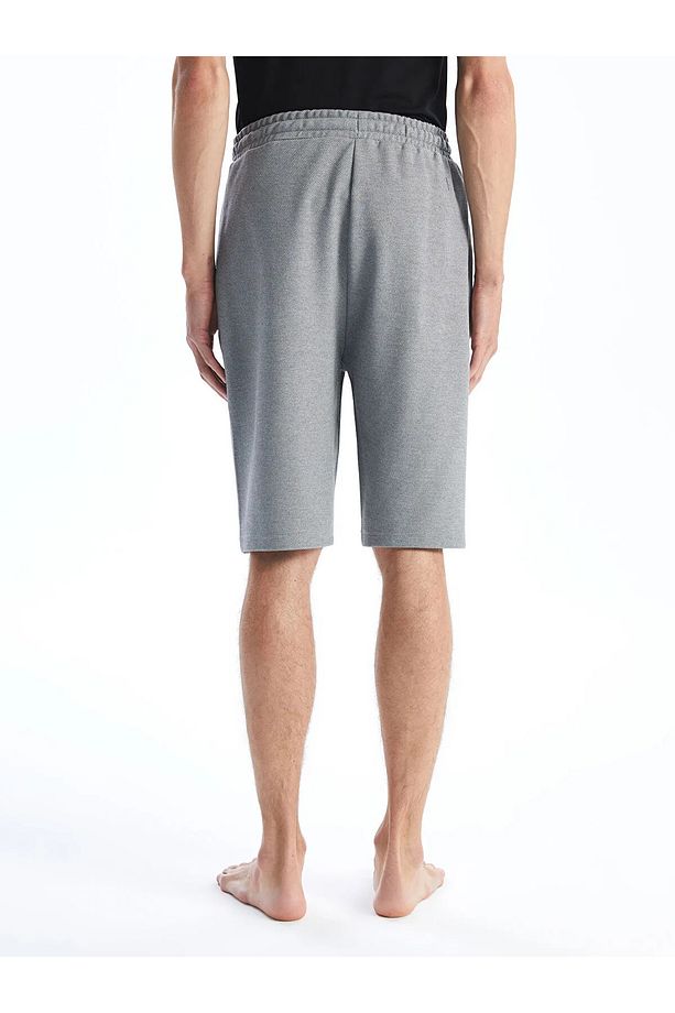 Standart Kalıp Erkek Pijama Alt Şort - 4
