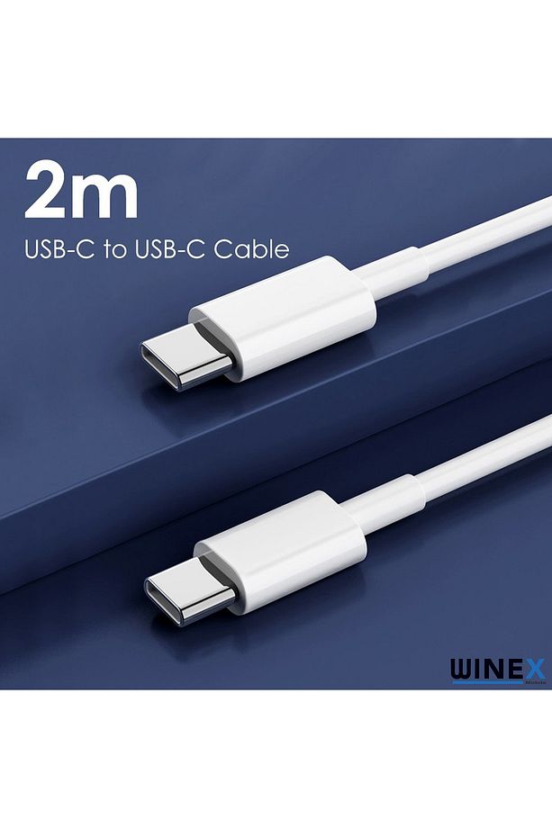 Winex 96w Macbook Pro Şarj Aleti Set 2m Type-c To Type-c Kablolu - 5