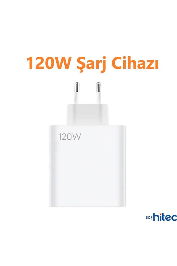 120w Super Turbo Type-c Çıkışlı Hızlı Şarj Aleti Type-c To Type-c Kablolu Set - 2