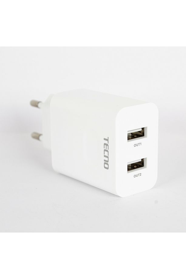 Spark 10 Pro Ile Uyumlu Çift Usba & Type-c Ve Micro Çıkışlı Kablolu Hızlı Şarj Aleti - 1