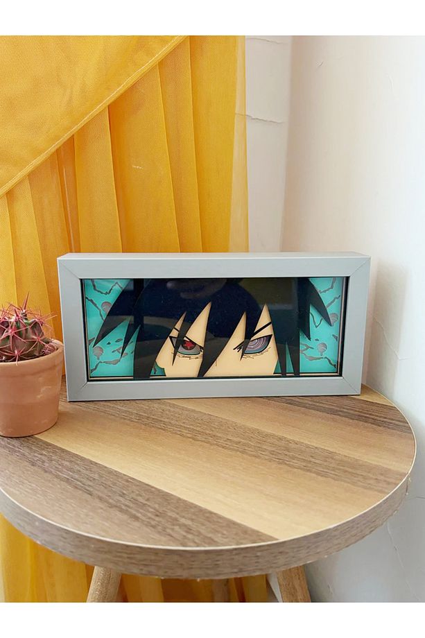 Sasuke2 3D Anime Lightbox Işıklı Kutu Tablo - 1