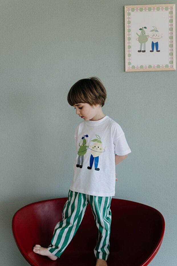 Barrel Stripes Pantolon - 3