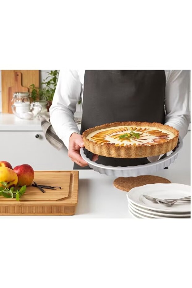 Pie Dish, Silver-colour - 1