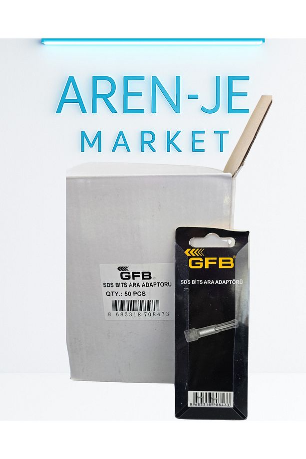 GFB SDS Bits Uyumlu Matkap Ucu Ara Adaptörü – 1 Adet - 1
