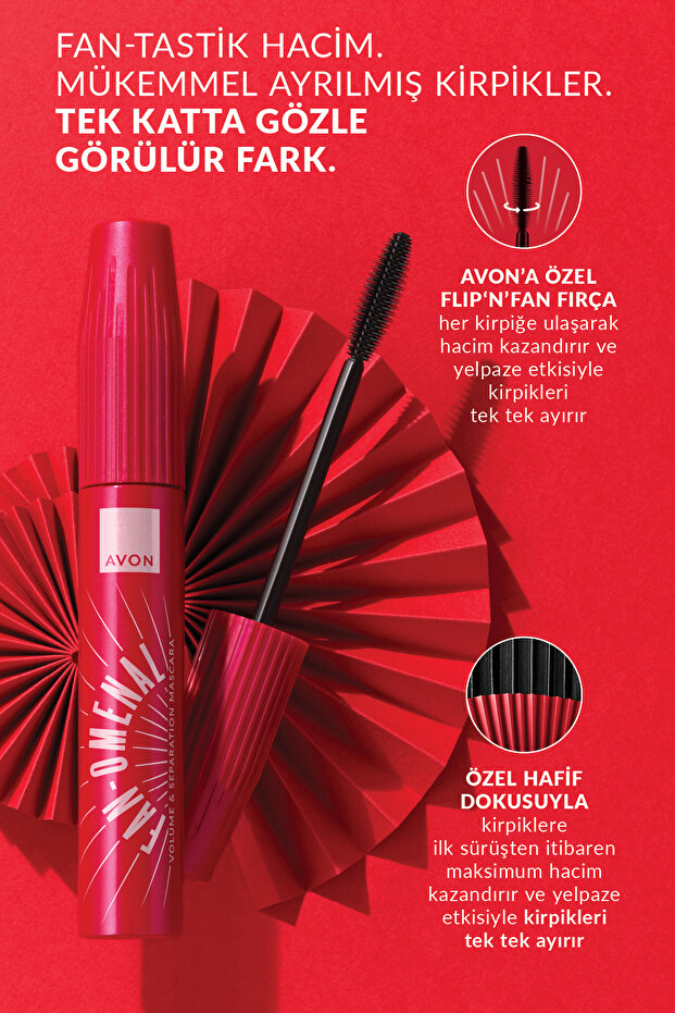 Fanomenal Hacim Veren & Tek Tek Ayıran Maskara - Brown Black - 4