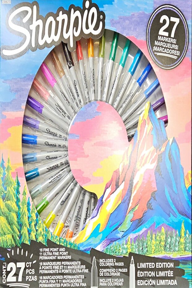 SHARPİE PERMANENT SET FINE 27'Lİ DAĞ - 1