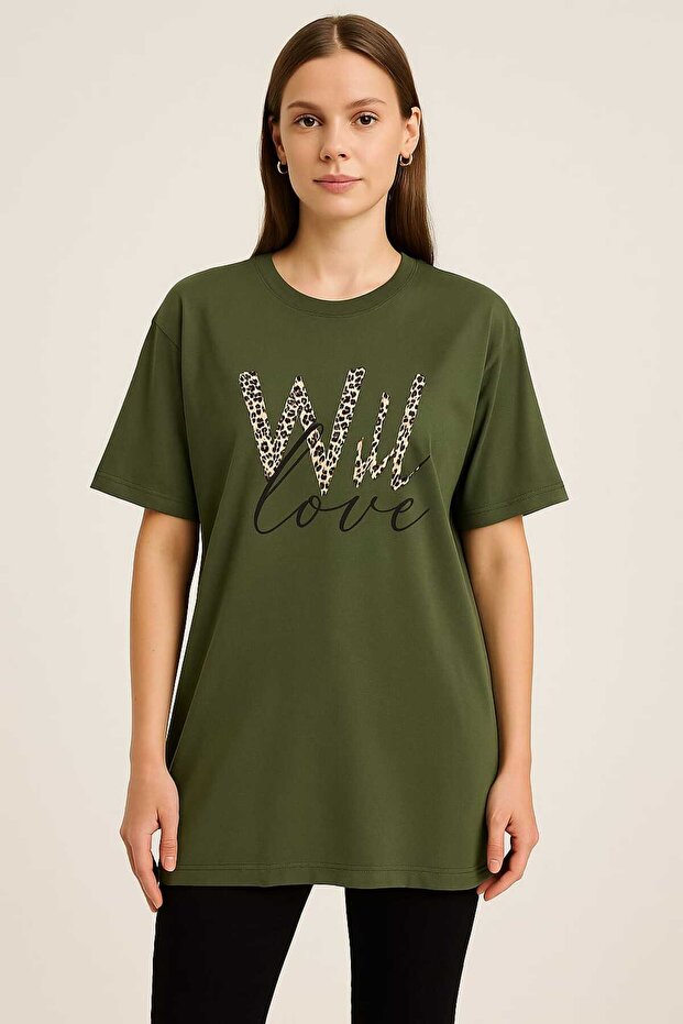 ModaBySerap Oversize Tunik Tişört - 1