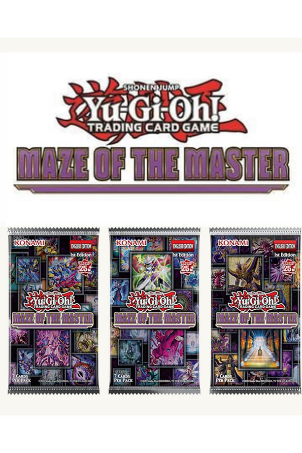 Yu‑Gi‑Oh! Trading card game Maze of the Master Booster 1 paket - 5