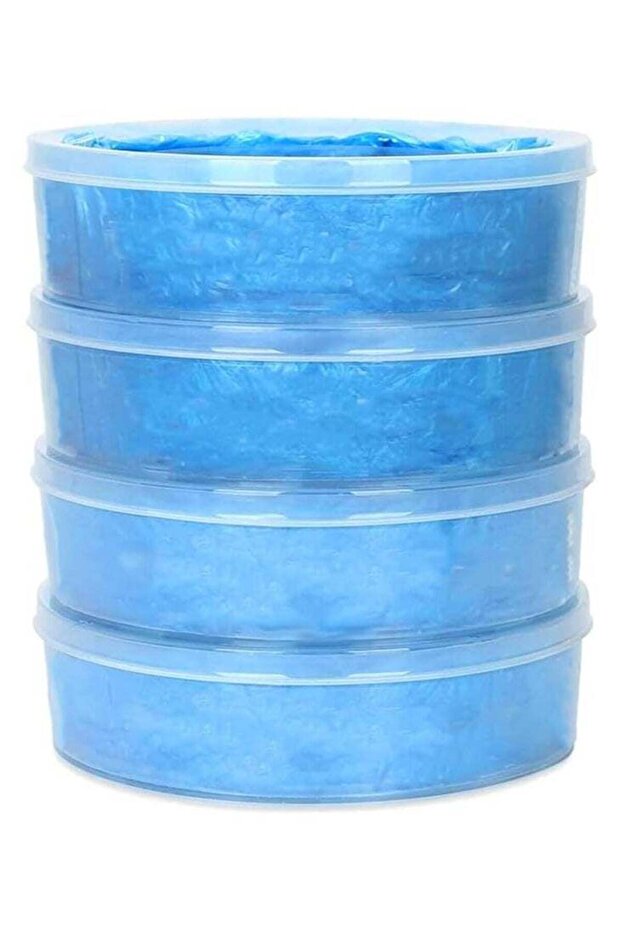 Moonmen 4-Pack Diaper Pail Refill Bags – 7-Layer Extra Thick Odor & Smell Blocking Bags, Compatibl