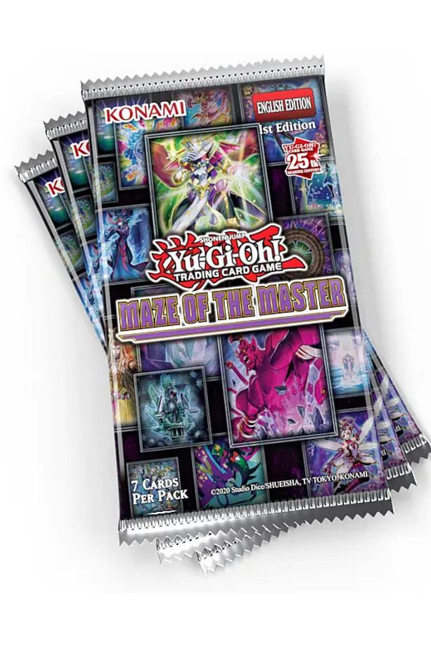 Yu‑Gi‑Oh! Trading card game Maze of the Master Booster 1 paket - 6