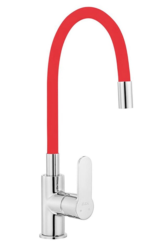 Nita Flexible Spout Sink Kitchen Sink Faucet Red 102118112