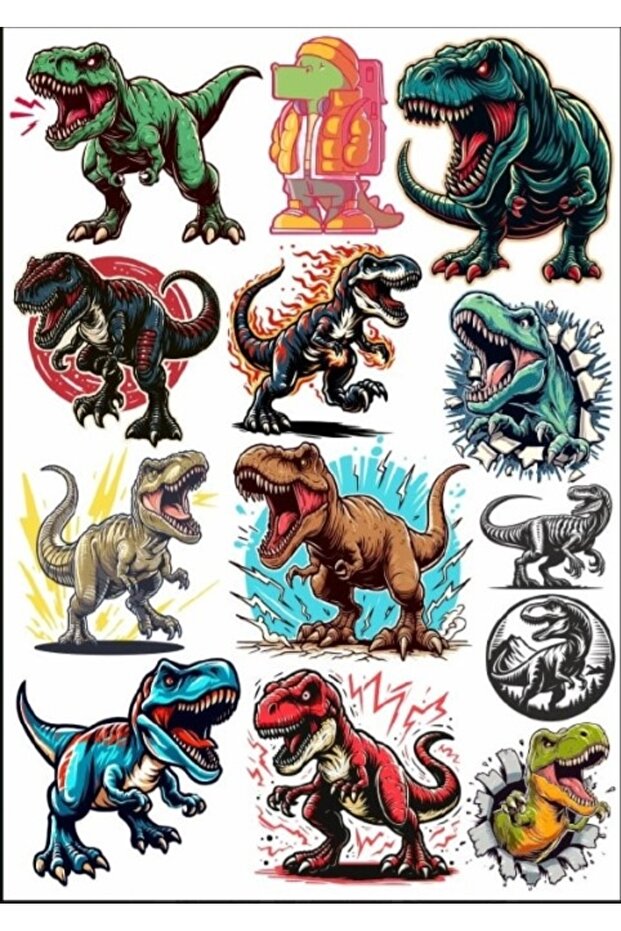 Dinazor Sticker SEt - 1