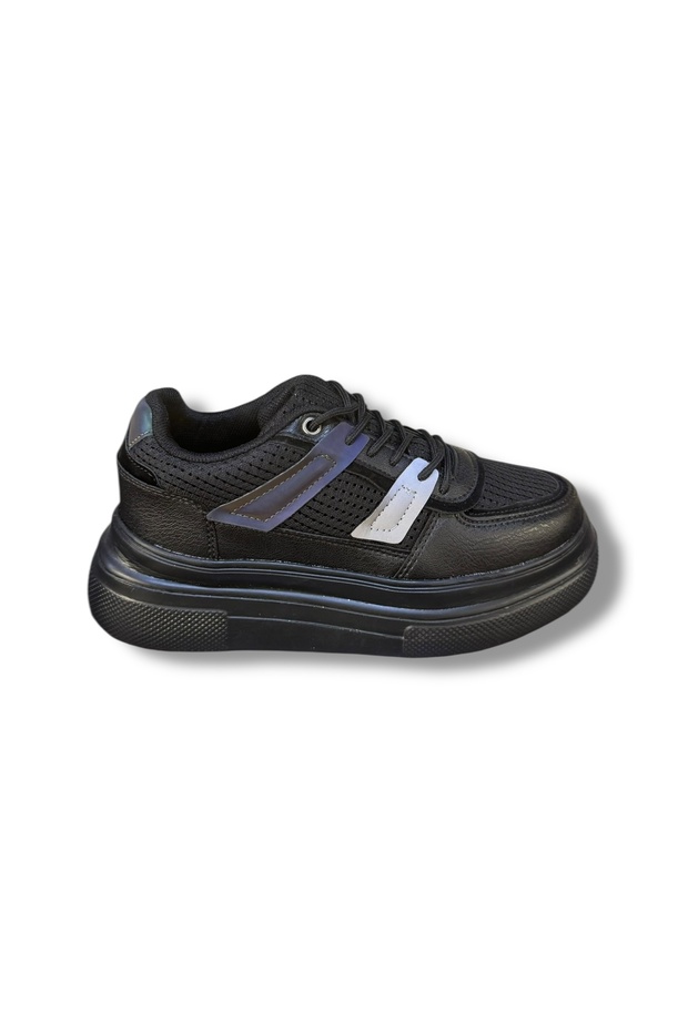 Flet 650167-Z Unisex Kız - Erkek Yüksek Topuk Fileli Çok Rahat Günlük Spor Ayakkabı - 2
