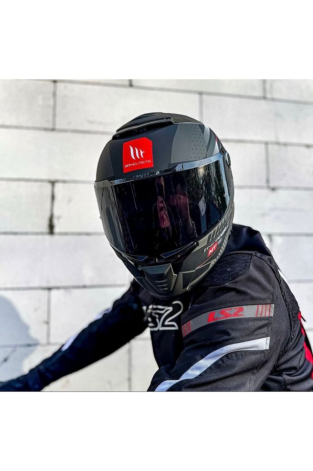 Helmets Thunder 4 Sv Luminence D1 kask(şeffaf vizörlü) - 4