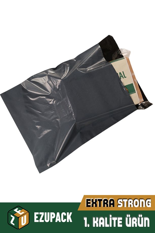 24X30+5 Cepsiz Kargo Poşeti Kokusuz Ambalaj Paketleme Poşet 100 adet - 4