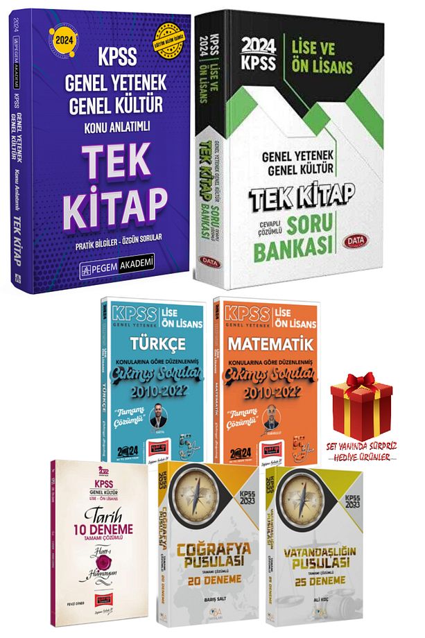 Pegem Lise Ön Lisans Konu Anlatım Data Lise Ön Lisans Soru Bankası Çıkmış S Deneme Hediye - 1