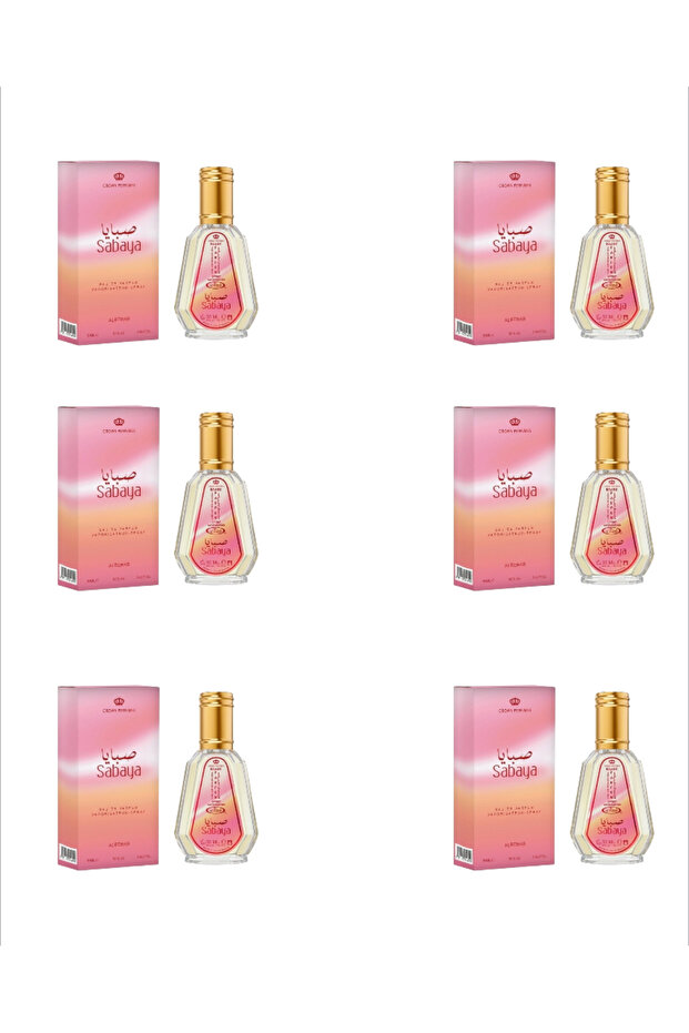 عطر صبايا 50 مل - 6 قطع