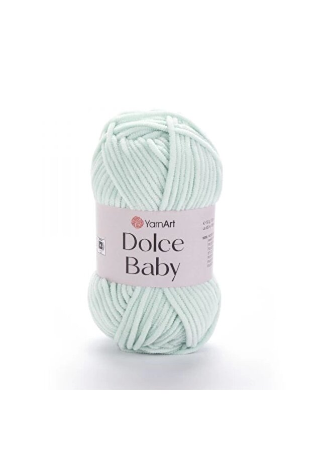 Dolce Baby - Velvet, Baby Hand Knitting Thread Water Green-753