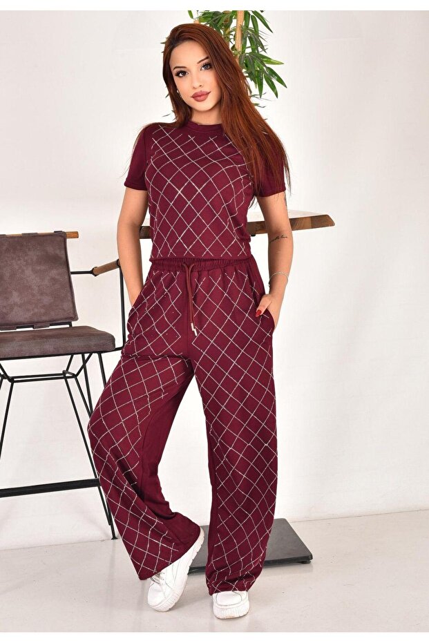 بدلة مزدوجة مريحة من حجر البقلاوة - 3