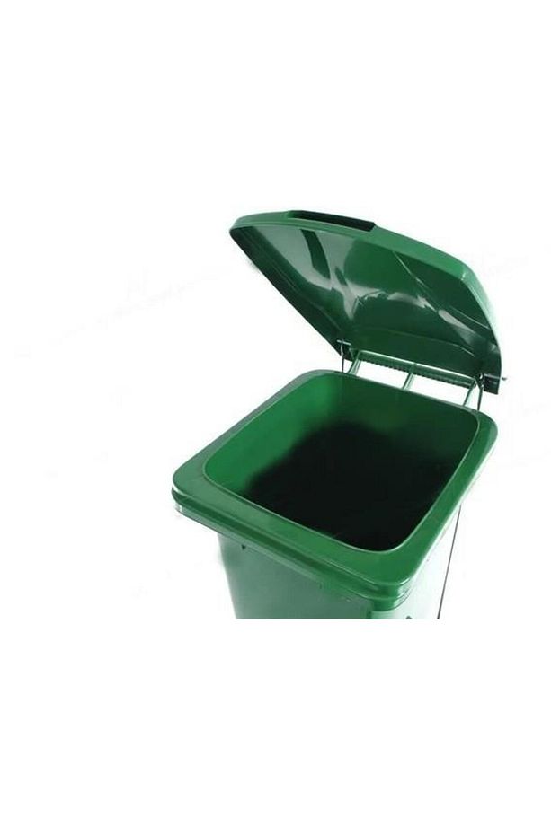Sy-6507 Pedallı Tekerlekli Kapaklı Plastik Çöp Konteyneri 120 Lt - 4