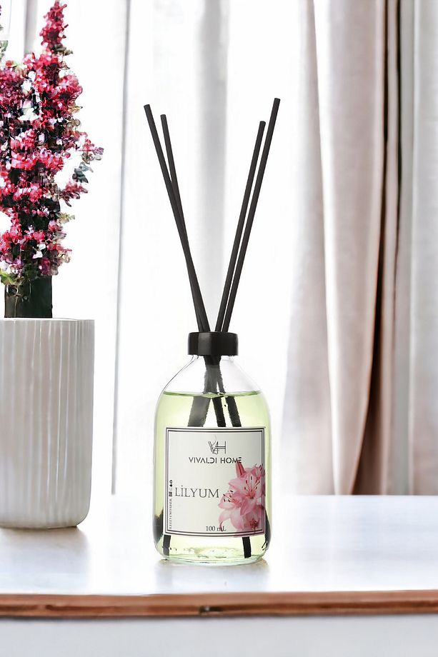 Lilyum Çiçeği Çubuklu Oda Kokusu 100 ml - 4