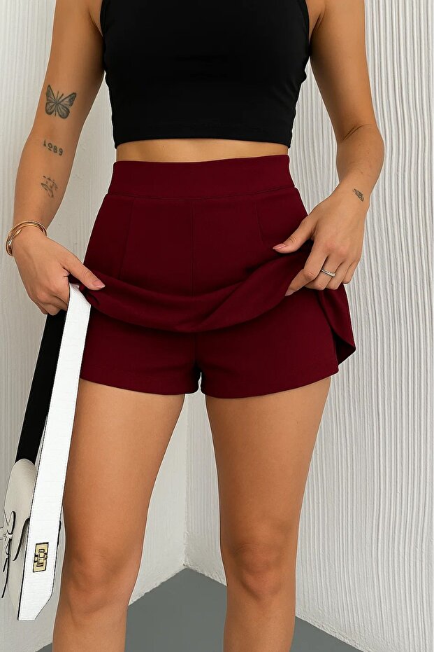 CREP ŞORT ETEK - 1