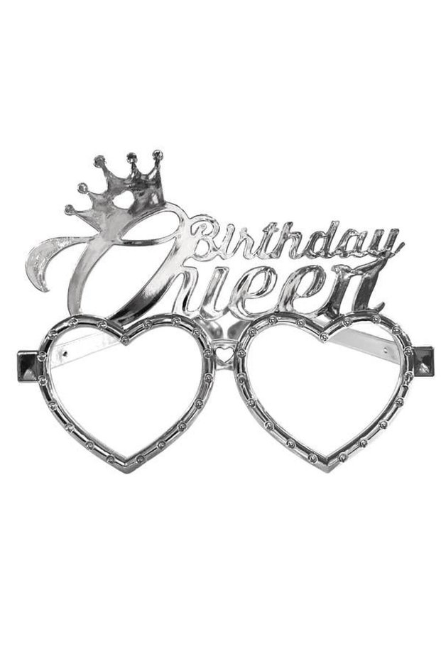 Birthday Queen Mika Glasses - Birthday Concept - Party Supplies