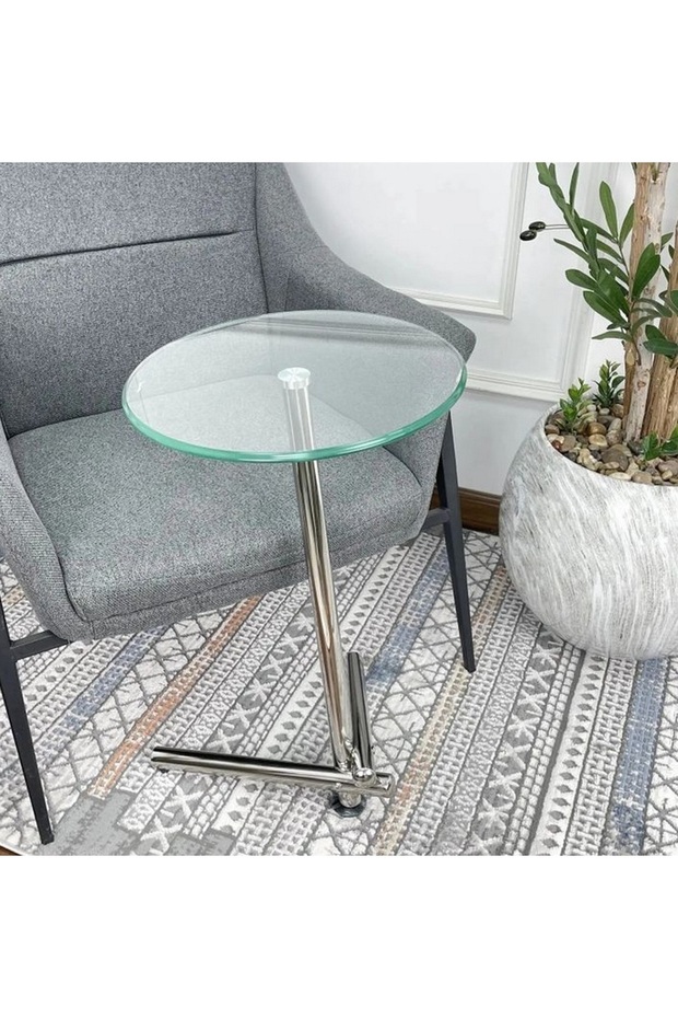 طاولة خدمة فضي - 2