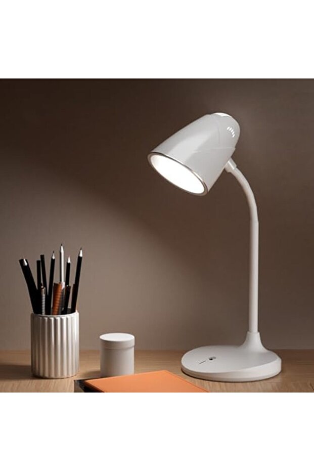 Led Reading Lamp With Touch Control, 16 Smd Leds, 3 Brightness Modes, Usb Rechargeable Desk Light, F - 9
