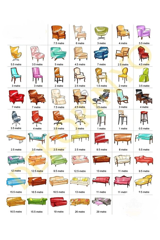 İTHAL LUNA DÖŞEMELİK KUMAŞ - 5