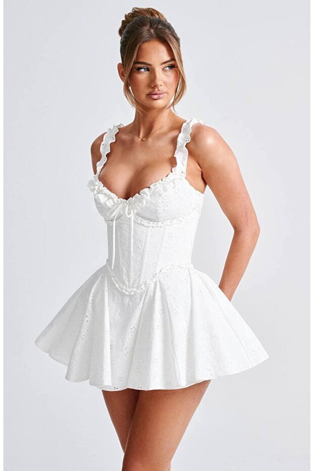 Brode Mini Elbise - 7