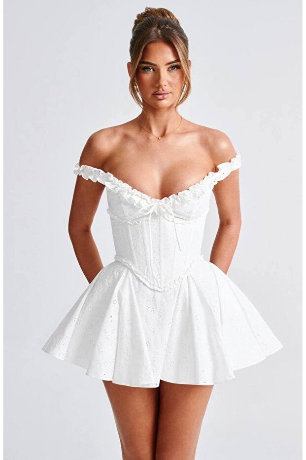 Brode Mini Elbise - 4