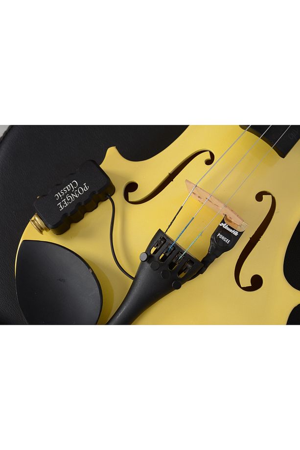 Clasis Keman Manyetiği Akustik Keman Profesyonel Keman Manyetik Pickup Net ve Doğal Ton - 4