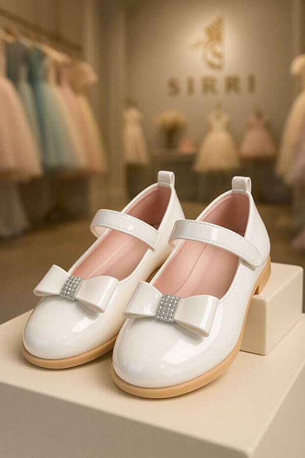 Girl's Bow Ballerina Shoes (Size 21-35)