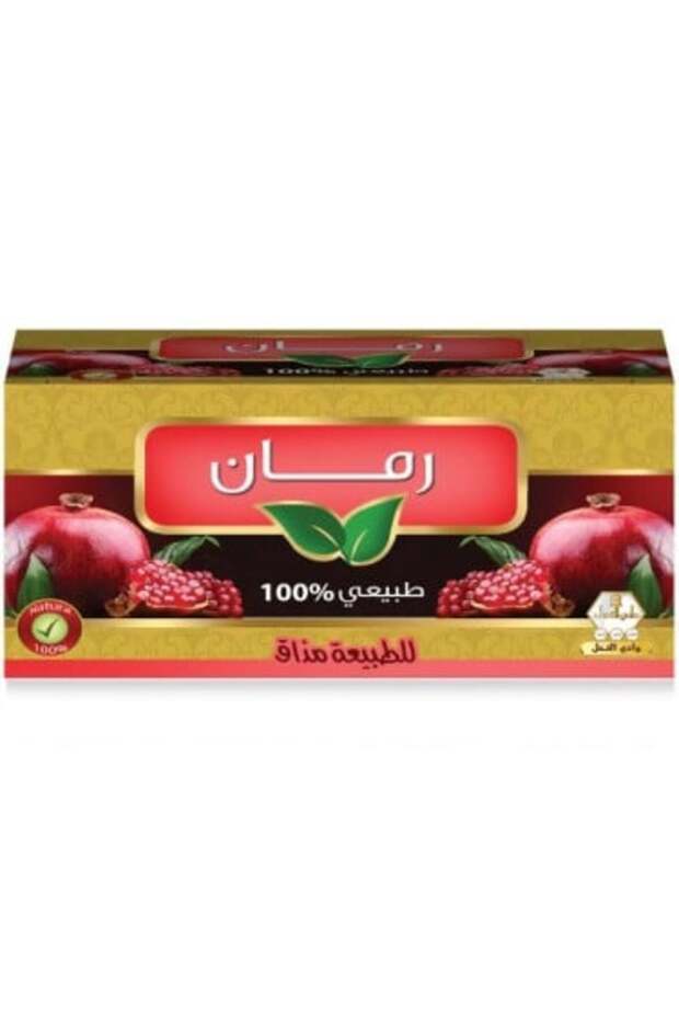 وادي النحل - شاي الرمان، 2 غرام × 30 كيس