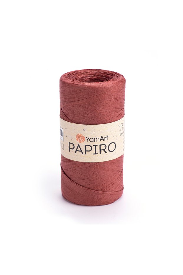 PAPIRO raffia Rafya çanta kağıt ip