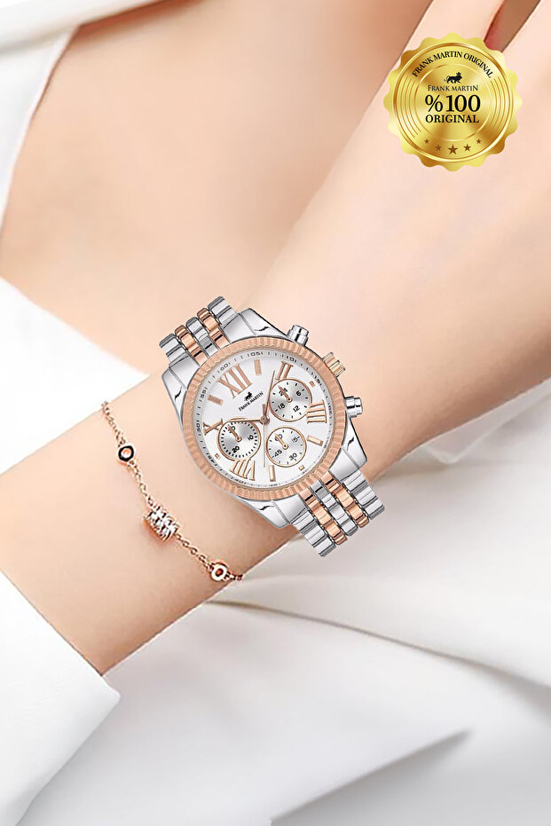 Boxed Rose Gold Color Women's Wristwatch 002