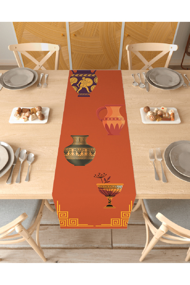 African Ethnic Bohemian Patterned Special Design Runner Digital Printed Decorative Tablecloth Home Decor