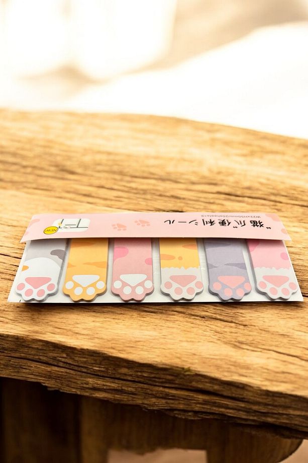 Pati Figürlü Sevimli Postit Yapışkanlı Not Seti - 5