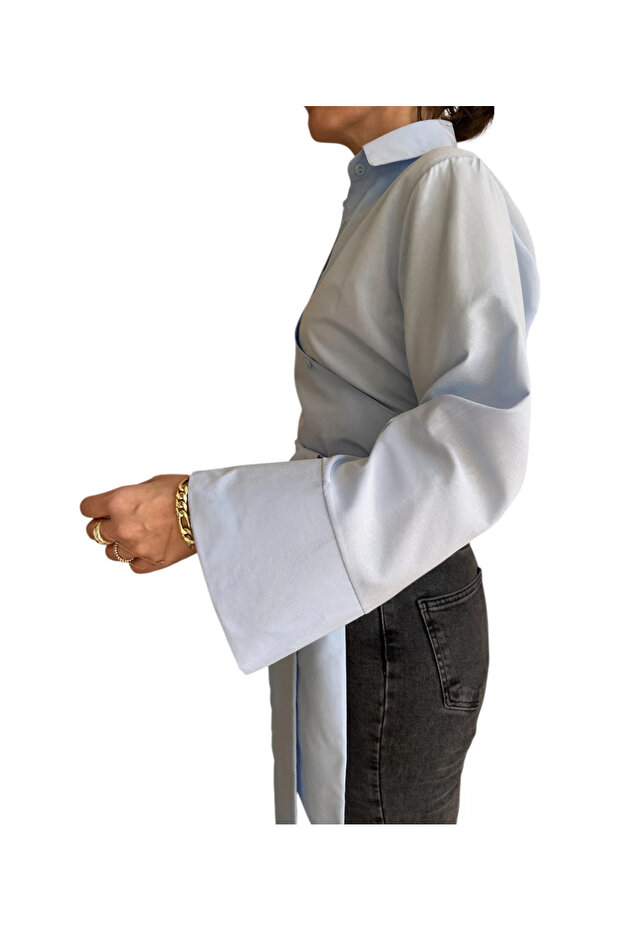 KUŞAKLI GÖMLEK - 3