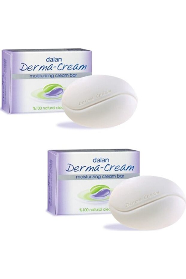 Derma Cream Moisturizing Soap 100 Gr X 2 Pieces