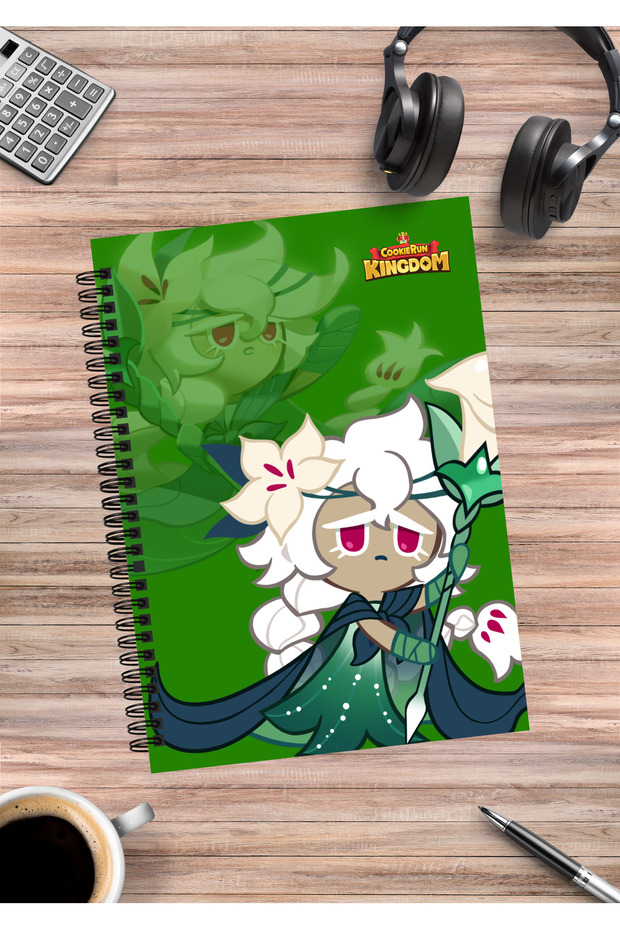 Cookie Run Kingdom Spiral Notebook A5 (50 Sheets)
