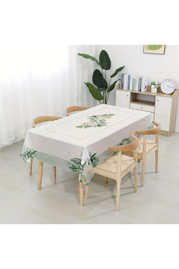 Dertsiz Masa Örtüsü,Şantuk Kumaş,Leke Tutmayan Model - 5