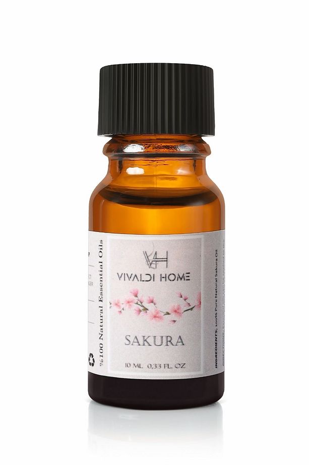 Sakura Çiçeği Esansiyel Aromaterapi Doğal Uçucu Yağ 10 ml - 1