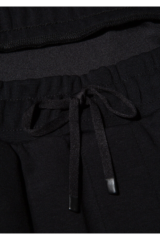 Siyah Basic Eşofman Altı 0010387-900 - 8