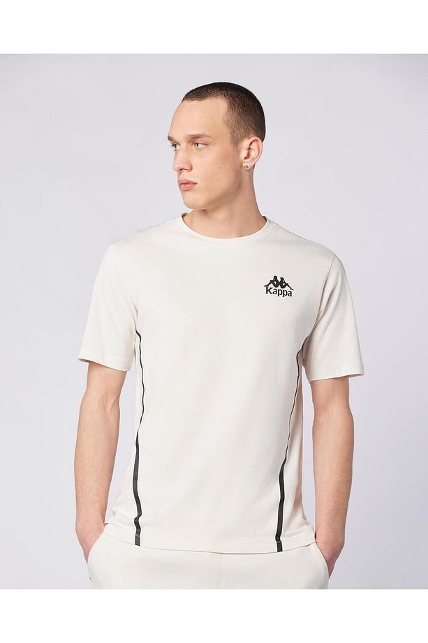 Fabio Tee Erkek Ekru  Regular Fit Tişört - 1